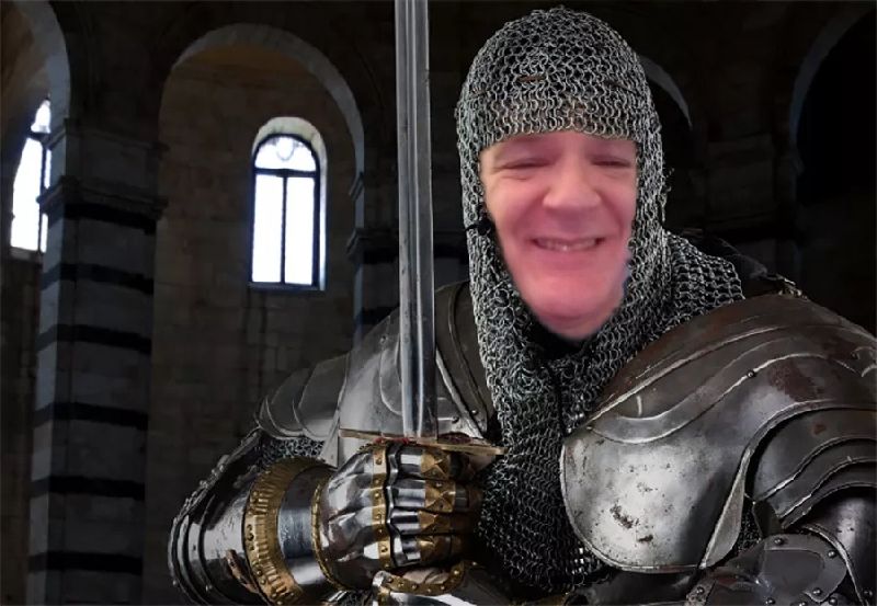 A Knights Duties are Never Done! LoL ;-)